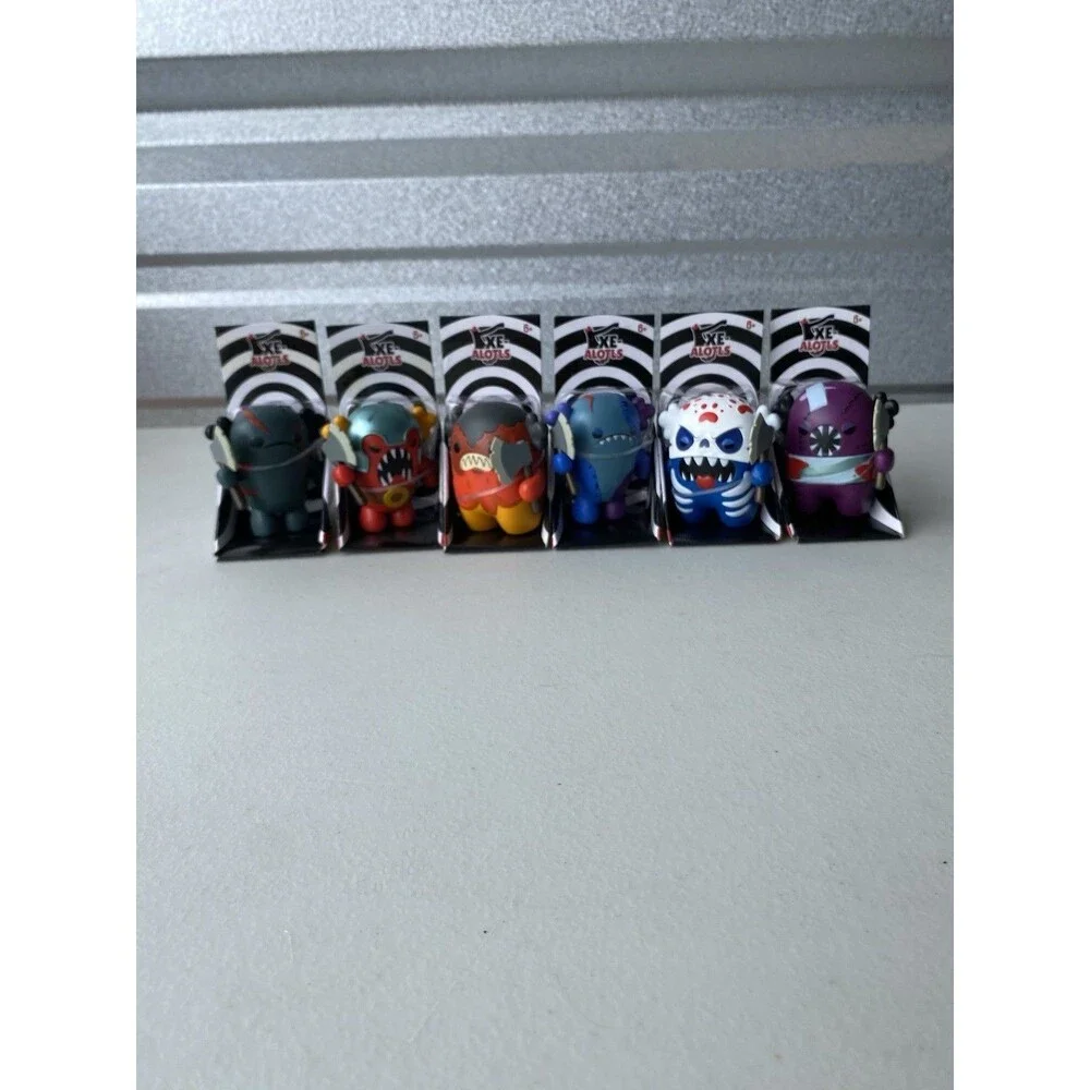 Axe-Alotls Vinyl Figures Series 1 Complete Set of 6 Creepy Cute 2